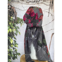 Turkish Cotton Textured Print Pretied w/ Long Tails - Gray/Multi-pretieds-The Little Tichel Lady