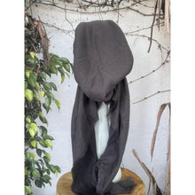 Turkish Cotton Metallic Solid Pretied w/ Long Tails - Gray-pretieds-The Little Tichel Lady