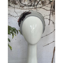 Embellished Hat - Size #1 Gray Watercolor-Hat-The Little Tichel Lady