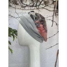 Embellished Hat - Size #1 Gray Watercolor-Hat-The Little Tichel Lady