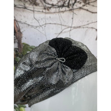Embellished Hat - Size #2 Silver Metallic-Hat-The Little Tichel Lady