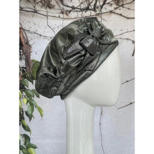 Embellished Hat - Size #2 Silver Metallic Bow-Hat-The Little Tichel Lady