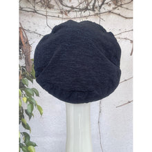 Embellished Hat - Size #2 Navy Shimmer Bow-Hat-The Little Tichel Lady