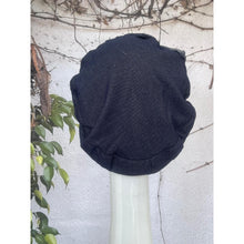 Embellished Hat - Size #2 Blue Denim Bow-Hat-The Little Tichel Lady