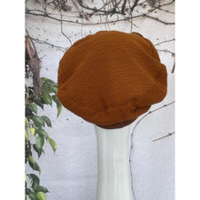 Embellished Hat - Size #2 Rust Bow-Hat-The Little Tichel Lady