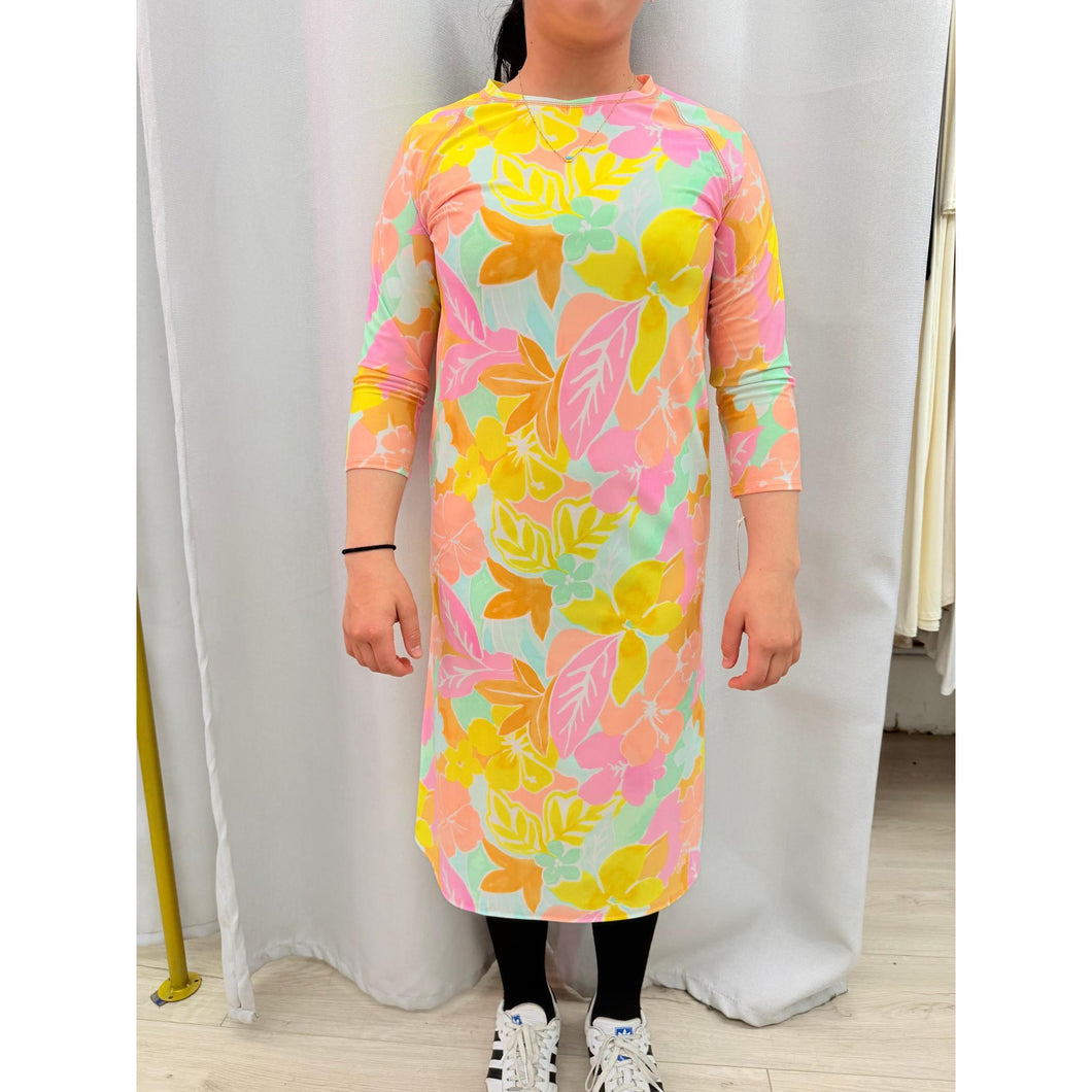 Girls Modest Swim Dress