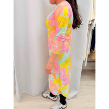 Girls Modest Swim Dress - Tropical Floral, Sizes 4-18-dress-The Little Tichel Lady