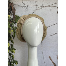 Embellished Hat - Size #2 Neutral Textured Bow-Hat-The Little Tichel Lady