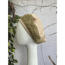 Embellished Hat - Size #2 Neutral Textured Bow-Hat-The Little Tichel Lady