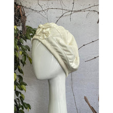 Embellished Hat - Size #2 Cream Design-Hat-The Little Tichel Lady