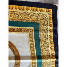 Dior Authentic Designer Headscarf, Gold Frame Print-Designer headscarf-The Little Tichel Lady