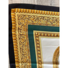 Dior Authentic Designer Headscarf, Gold Frame Print-Designer headscarf-The Little Tichel Lady