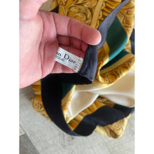 Dior Authentic Designer Headscarf, Gold Frame Print-Designer headscarf-The Little Tichel Lady