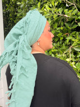 Heritage XL Square Headscarf - Mint
