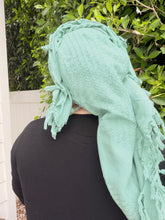 Heritage XL Square Headscarf - Mint