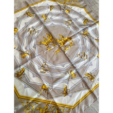 Celine Authentic Designer Headscarf, Equestrian Print-Designer headscarf-The Little Tichel Lady