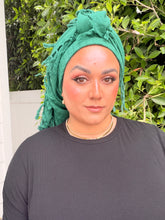 Heritage XL Square Headscarf - Green