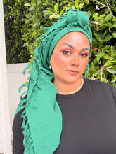 Heritage XL Square Headscarf - Green