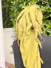 Heritage XL Square Headscarf - Light Olive