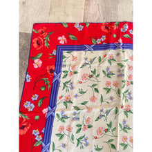 Tiffany & Co. Authentic Designer Headscarf, Floral Print-Designer headscarf-The Little Tichel Lady
