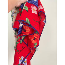 Tiffany & Co. Authentic Designer Headscarf, Floral Print-Designer headscarf-The Little Tichel Lady