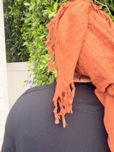 Heritage XL Square Headscarf - Rust