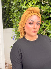 Heritage XL Square Headscarf - Mustard