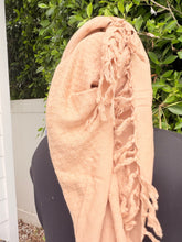 Heritage XL Square Headscarf - Biscuit