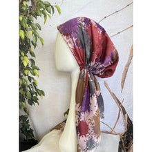 Turkish Cotton Pretied w/ Long Tails - Splatter Print, Pink/Multi-pretieds-The Little Tichel Lady