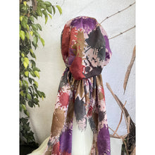 Turkish Cotton Pretied w/ Long Tails - Splatter Print, Pink/Multi-pretieds-The Little Tichel Lady