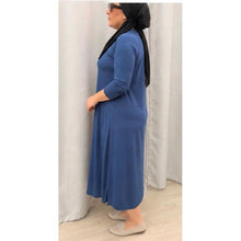 Ladies Modest Swim Dress - Navy, 2-3X-dress-The Little Tichel Lady