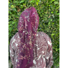 Exquisite Oversized Luxe Square - Wine-Squares-The Little Tichel Lady