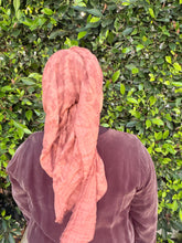 Grounded Israeli XL Square Headcover - Rust-Squares-The Little Tichel Lady