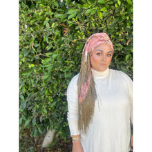 Exquisite Oversized Luxe Square - Rose-Squares-The Little Tichel Lady