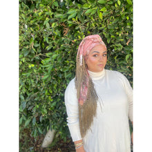 Exquisite Oversized Luxe Square - Rose-Squares-The Little Tichel Lady