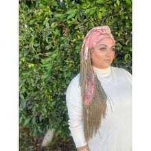 Exquisite Oversized Luxe Square - Rose-Squares-The Little Tichel Lady