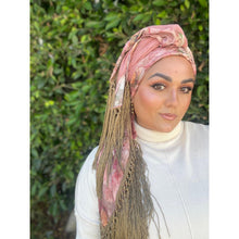 Exquisite Oversized Luxe Square - Rose-Squares-The Little Tichel Lady