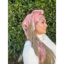 Exquisite Oversized Luxe Square - Rose-Squares-The Little Tichel Lady