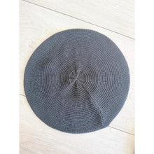 The Barely-There Beret - Black-Beret-The Little Tichel Lady