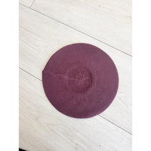 The Barely-There Beret - Burgundy-Beret-The Little Tichel Lady