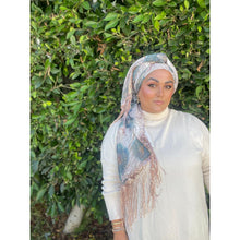 Exquisite Oversized Luxe Square - Turquoise-Squares-The Little Tichel Lady