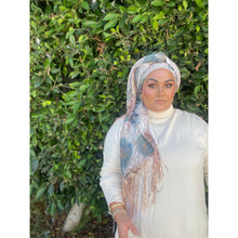 Exquisite Oversized Luxe Square - Turquoise-Squares-The Little Tichel Lady