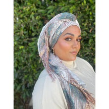 Exquisite Oversized Luxe Square - Turquoise-Squares-The Little Tichel Lady