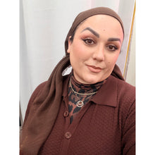 Chocolate Brown Button Down Dress-dress-The Little Tichel Lady