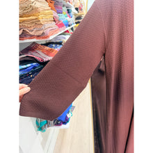 Chocolate Brown Button Down Dress-dress-The Little Tichel Lady