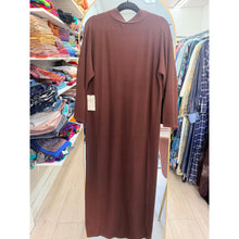 Chocolate Brown Button Down Dress-dress-The Little Tichel Lady