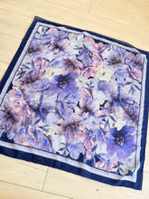 Bloomscape Waffle Square - Purple/Blue-Squares-The Little Tichel Lady