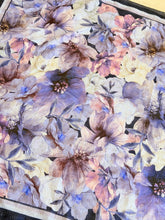 Bloomscape Waffle Square - Purple/Blue-Squares-The Little Tichel Lady