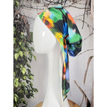 Stretchy Pretied Tichel - Watercolor-pretieds-The Little Tichel Lady