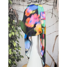 Stretchy Pretied Tichel - Watercolor-pretieds-The Little Tichel Lady